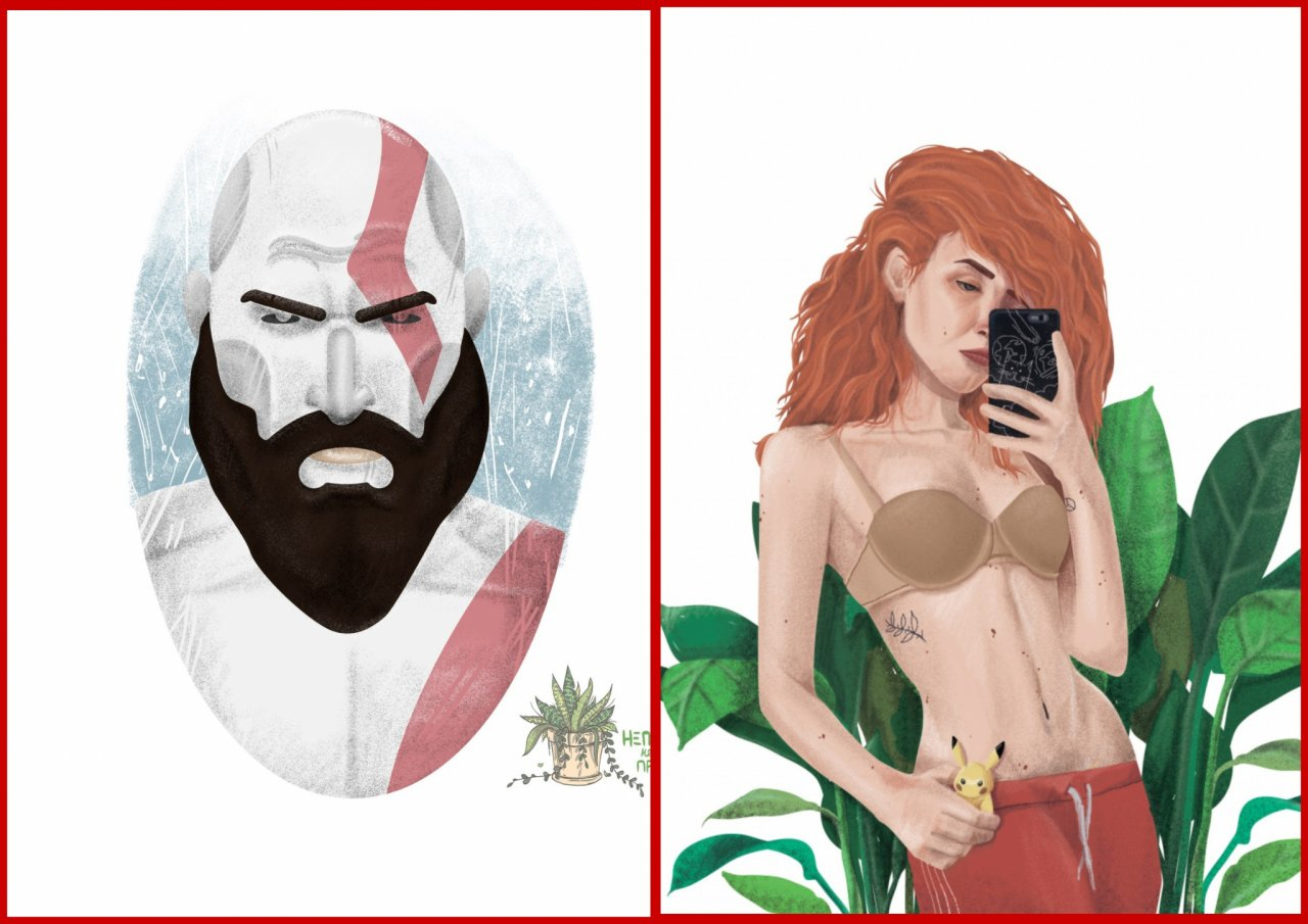 Сыктывкарец рисует на планшете харизматичных героев древних мифов и американских блокбастеров (фото)