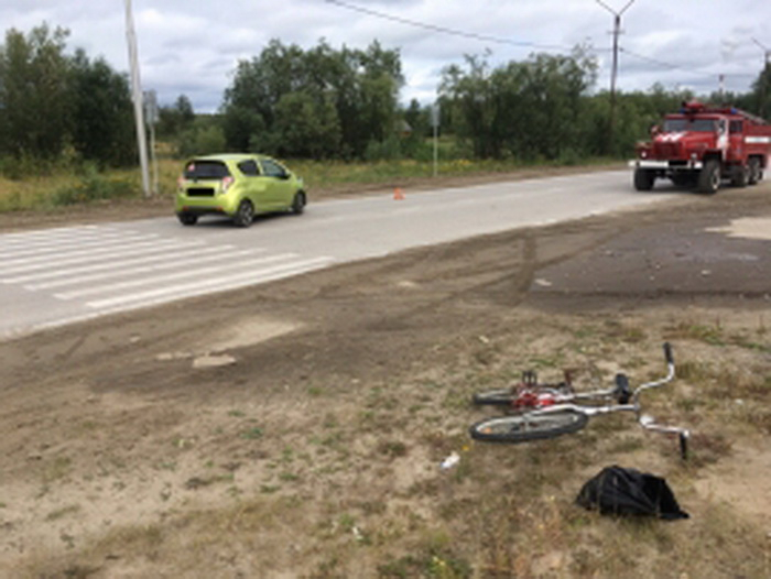В Коми за день попали под колеса авто два велосипедиста