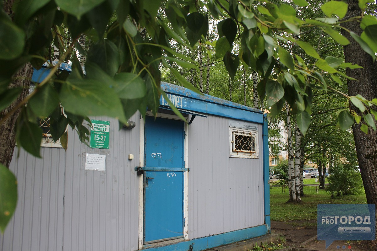 Где находятся общественные туалеты в Сыктывкаре и как они работают