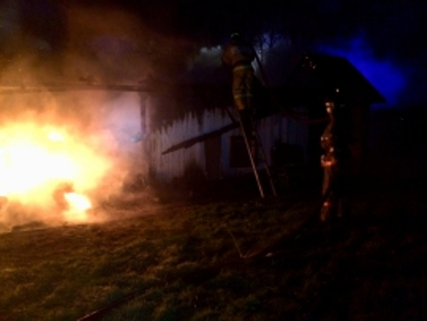 В Коми из-за неисправной печи вспыхнула баня