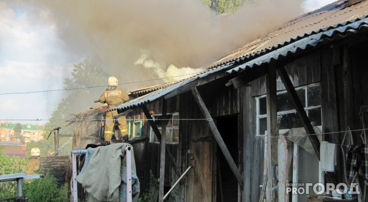 В Коми из-за неправильной растопки печи сгорела баня