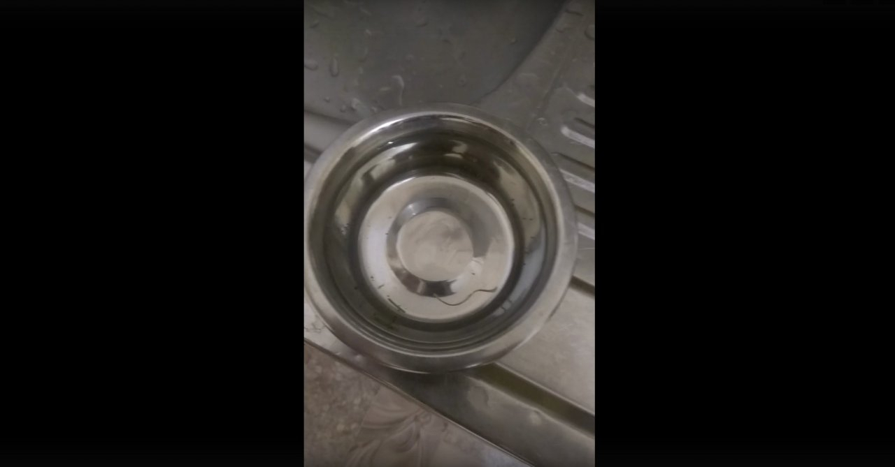 У жителя Коми в квартире из-под крана течет вода с червями (видео)