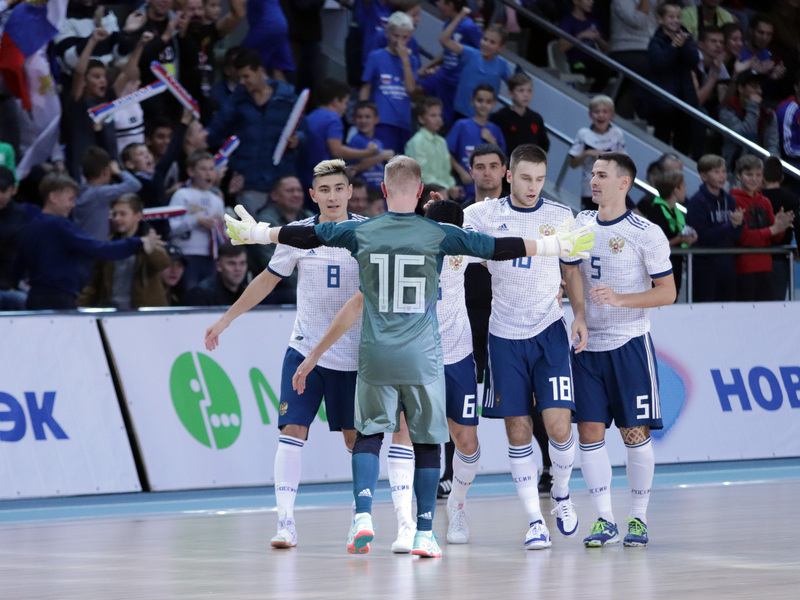 Сыктывкарец одержал победу над Сербией в составе национальной сборной по мини-футболу