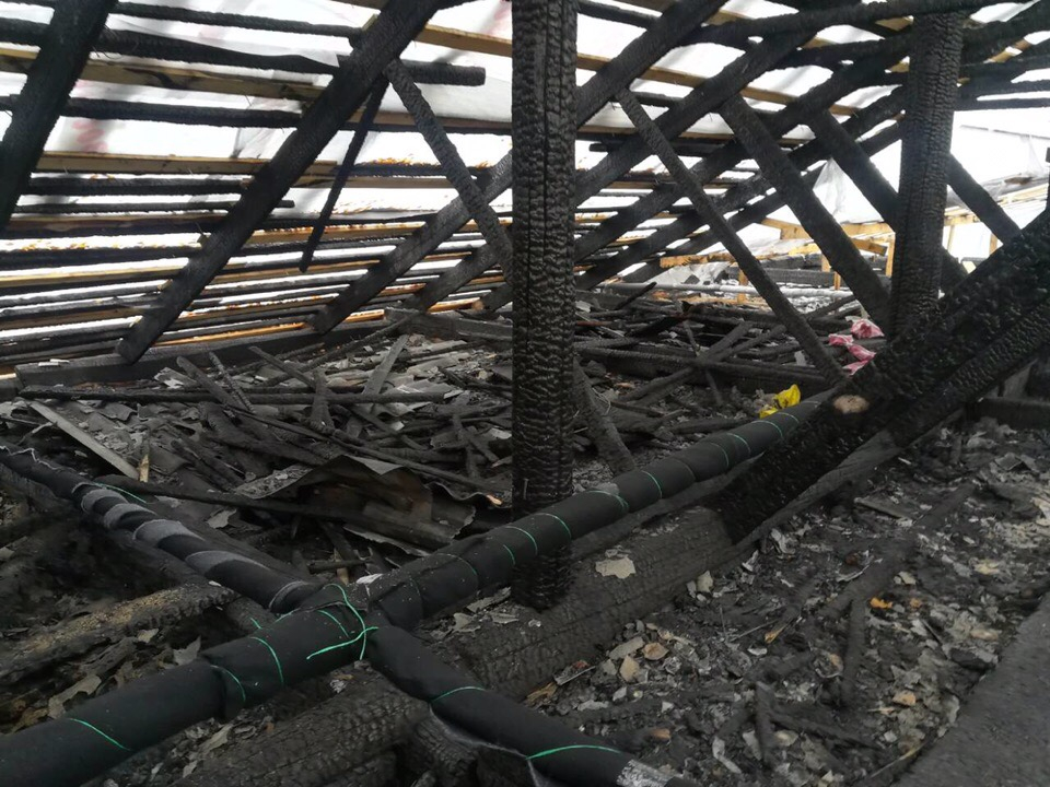В одном из сел Коми восстановят испепеленную крышу жилого дома