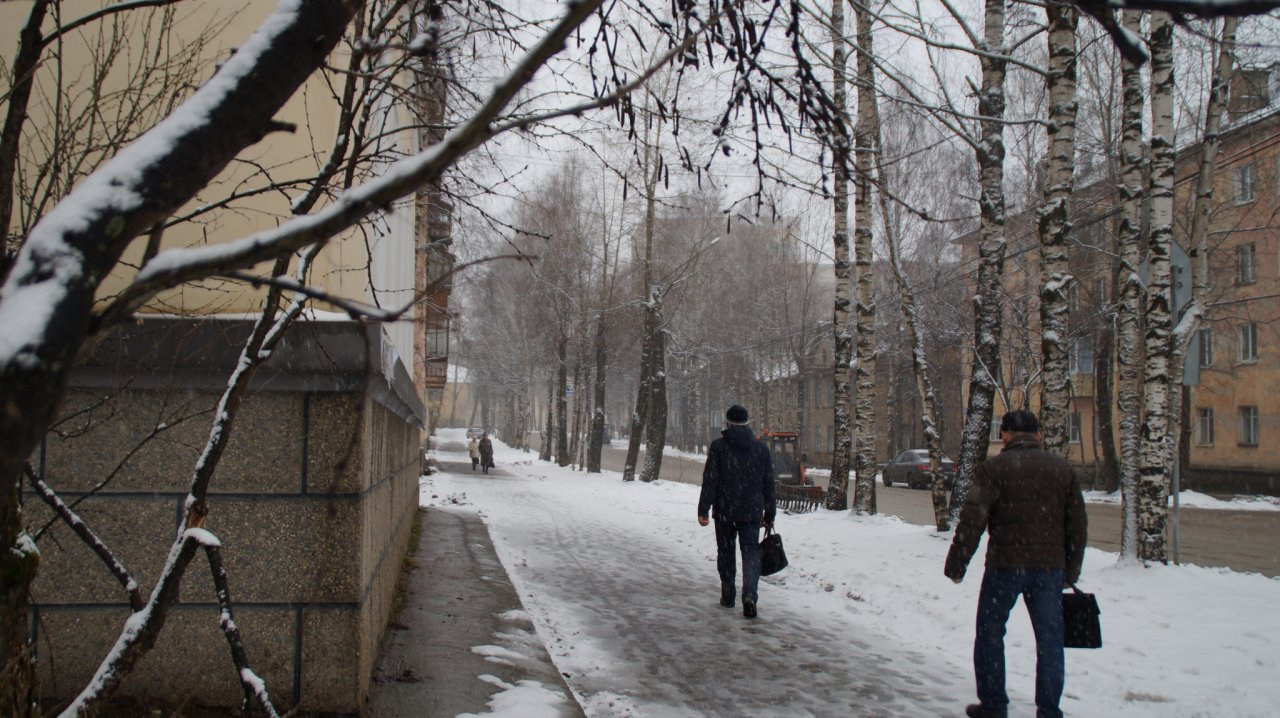 Погода в Сыктывкаре на 17 ноября: слякоть и лужи на улицах города
