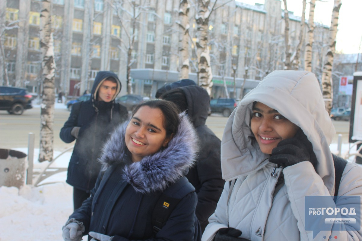 Борщ, снег и медведи: студенты из Индии рассказали, что они ожидали увидеть в Сыктывкаре (фото)
