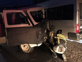 На трассе Сыктывкар-Ухта столкнулись четыре машины: пострадали пять человек