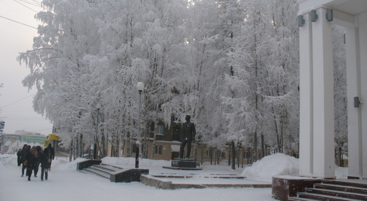 Погода в  Сыктывкаре на 13 января: облачно и морозы