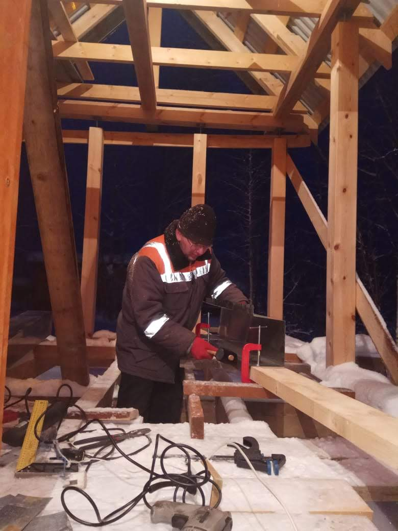 Сыктывкарец построил баню своими руками: «Это как игра в конструктор»