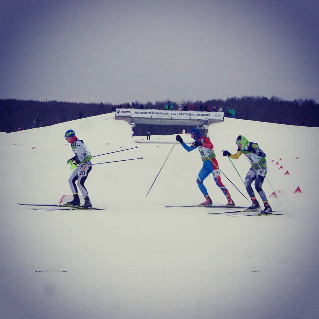 Фото дня от сыктывкарца: спортивный отдых на лыжне
