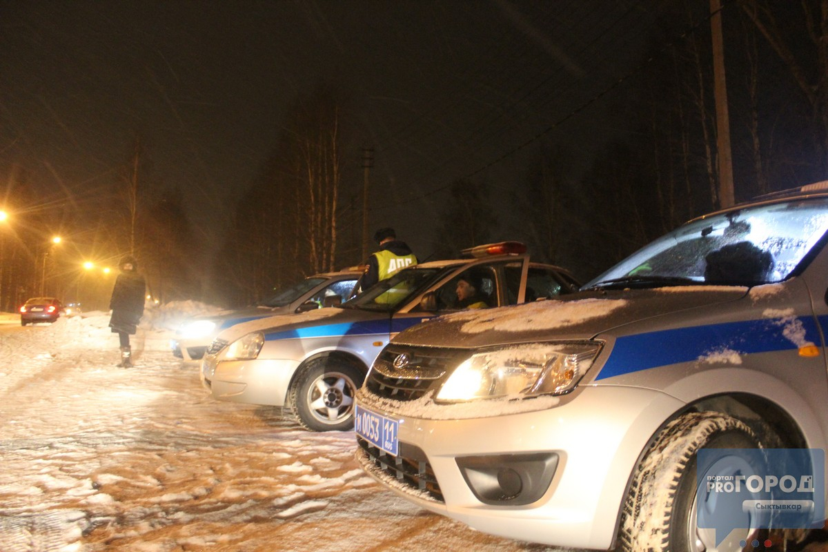 В День защитника Отечества инспекторы ГИБДД ловили пьяных водителей в Сыктывкаре