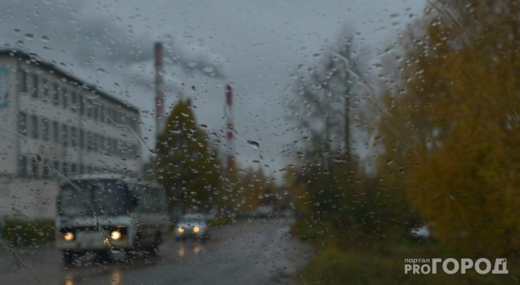 Погода в Сыктывкаре на 14 мая: холодный ветер и дождь