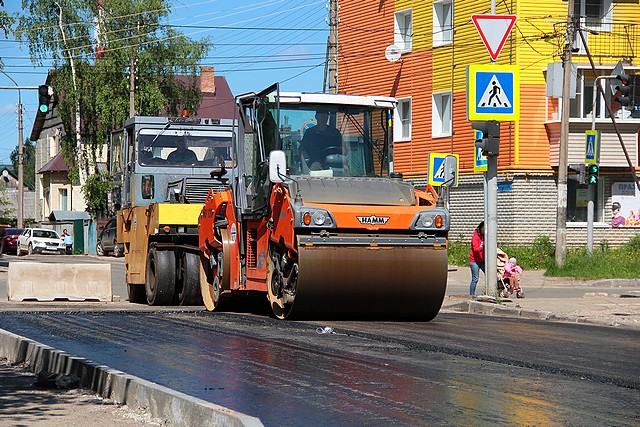 В Сыктывкаре закончили ремонт дорог на семи улицах