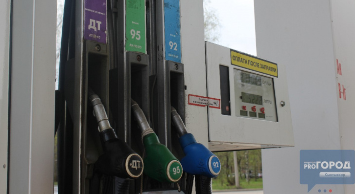В Сыктывкаре подскочили цены на бензин