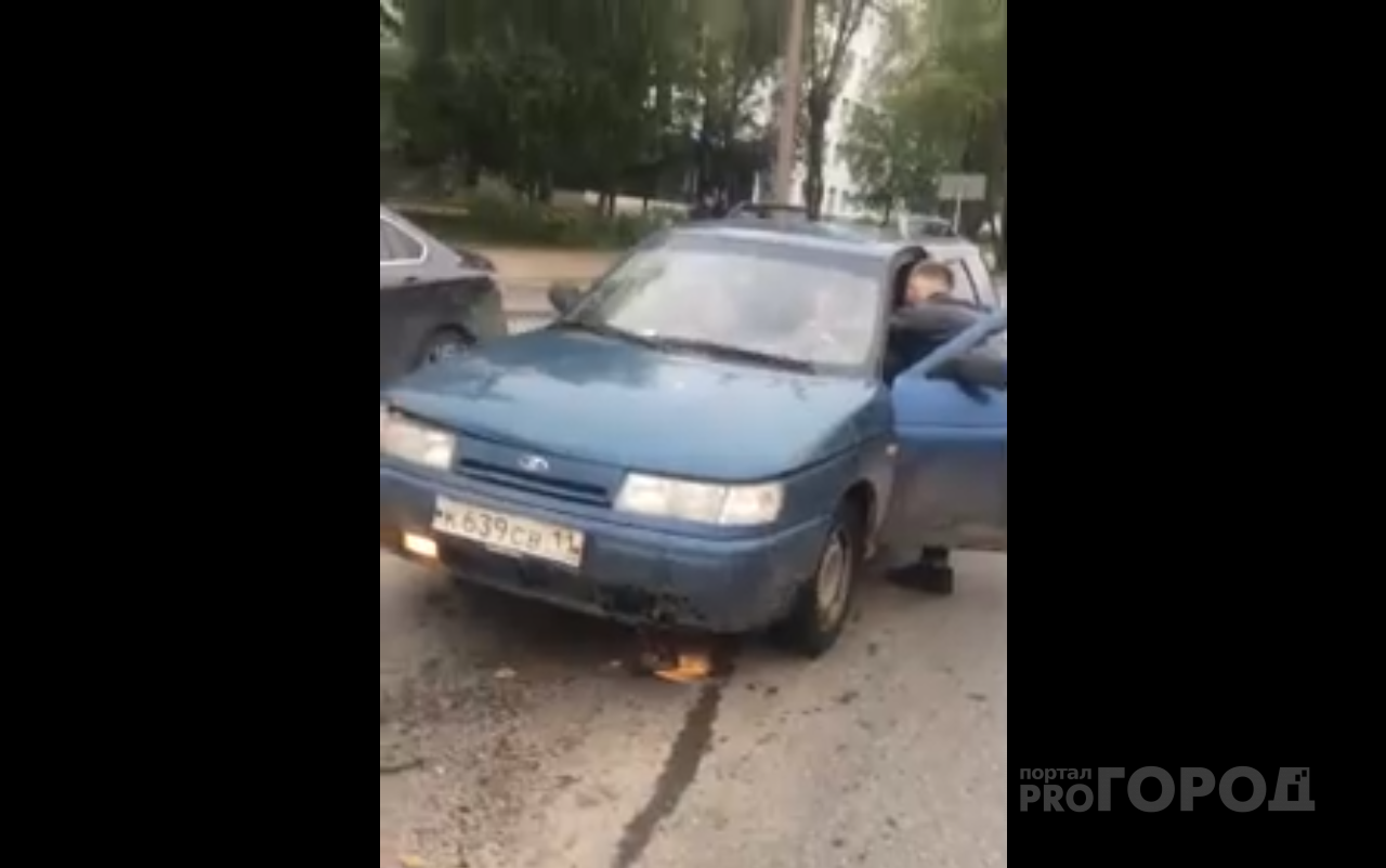 Сыктывкарцы: «Пьяный водитель спровоцировал ДТП и после драки уехал в неизвестном направлении»