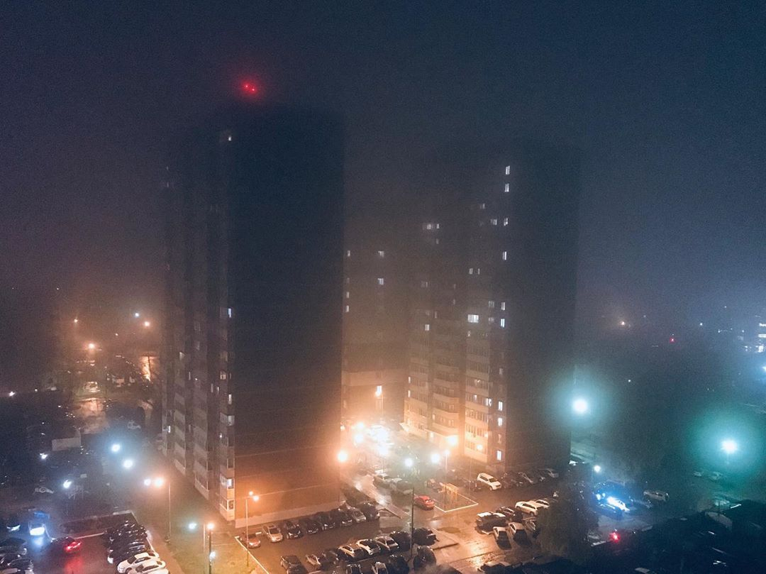 Сыктывкар накрыл туман: 7 атмосферных фото из Instagram