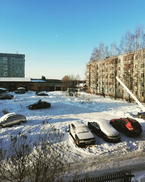 Фото дня в Сыктывкаре: «Мороз и солнце, день чудесный!»