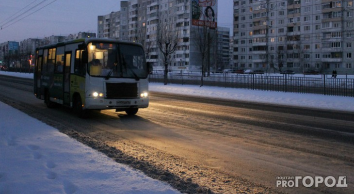 В Сыктывкаре пассажирский автобус протаранил остановку