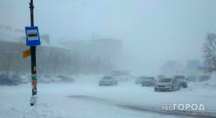 Синоптики рассказали, сколько снега выпало в Сыктывкаре за сутки