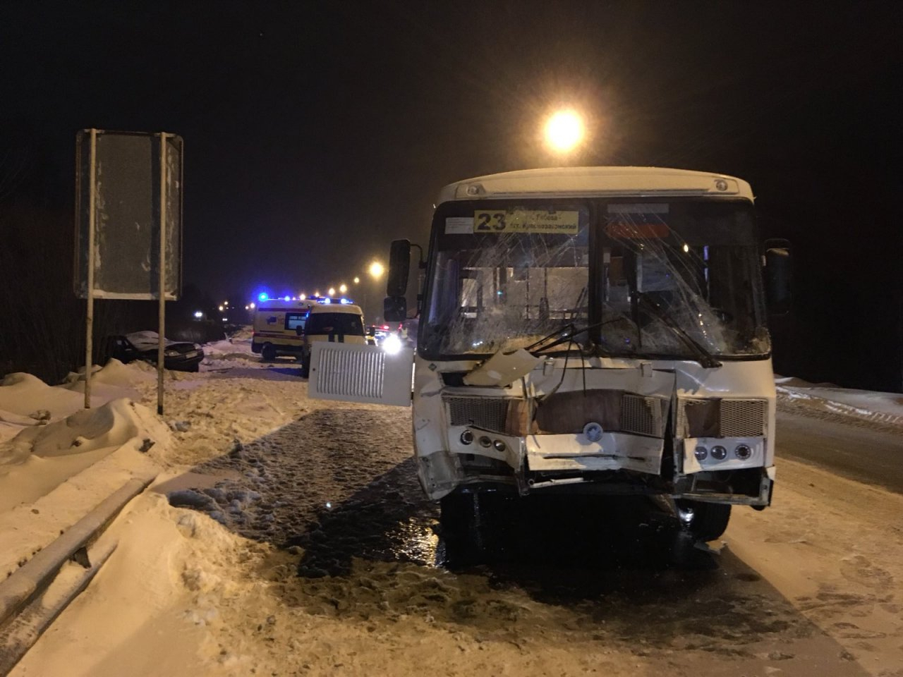 Появились подробности смертельного ДТП с автобусом под Сыктывкаром