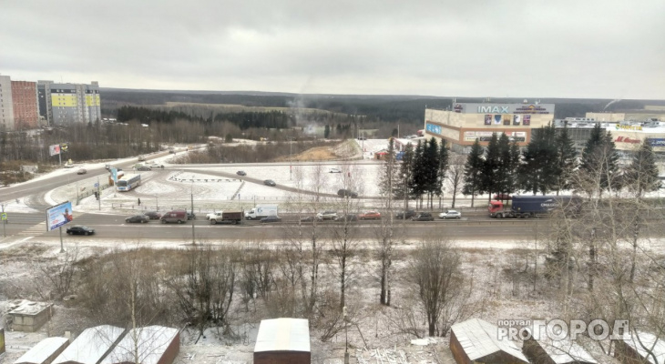 Погода в Сыктывкаре на 3 марта: облачно с прояснениями и снег с дождем
