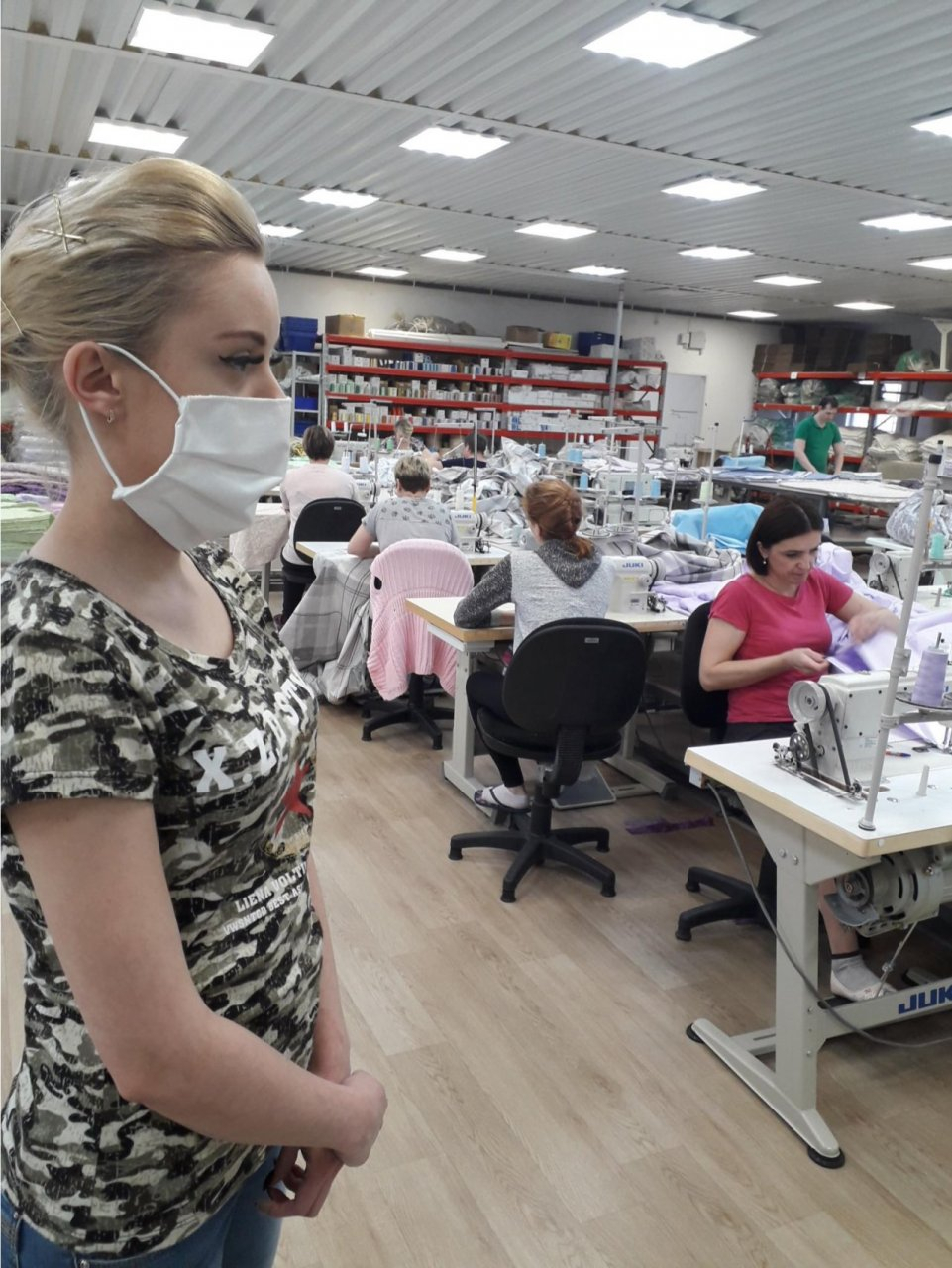 Сыктывкарская швейная фабрика начала производить медицинские маски