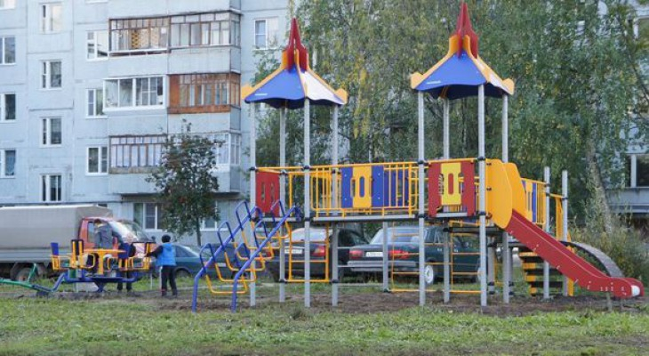 В Сыктывкаре появится детская площадка за полмиллиона рублей