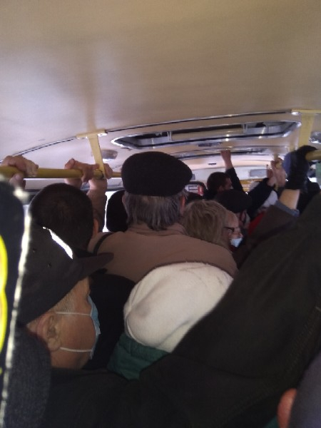Пенсионеры бегут на дачи: сыктывкарка рассказала о переполненных автобусах (фото)