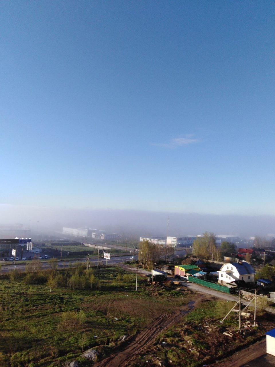 Фото дня в Сыктывкаре: потрясающе красивый утренний туман