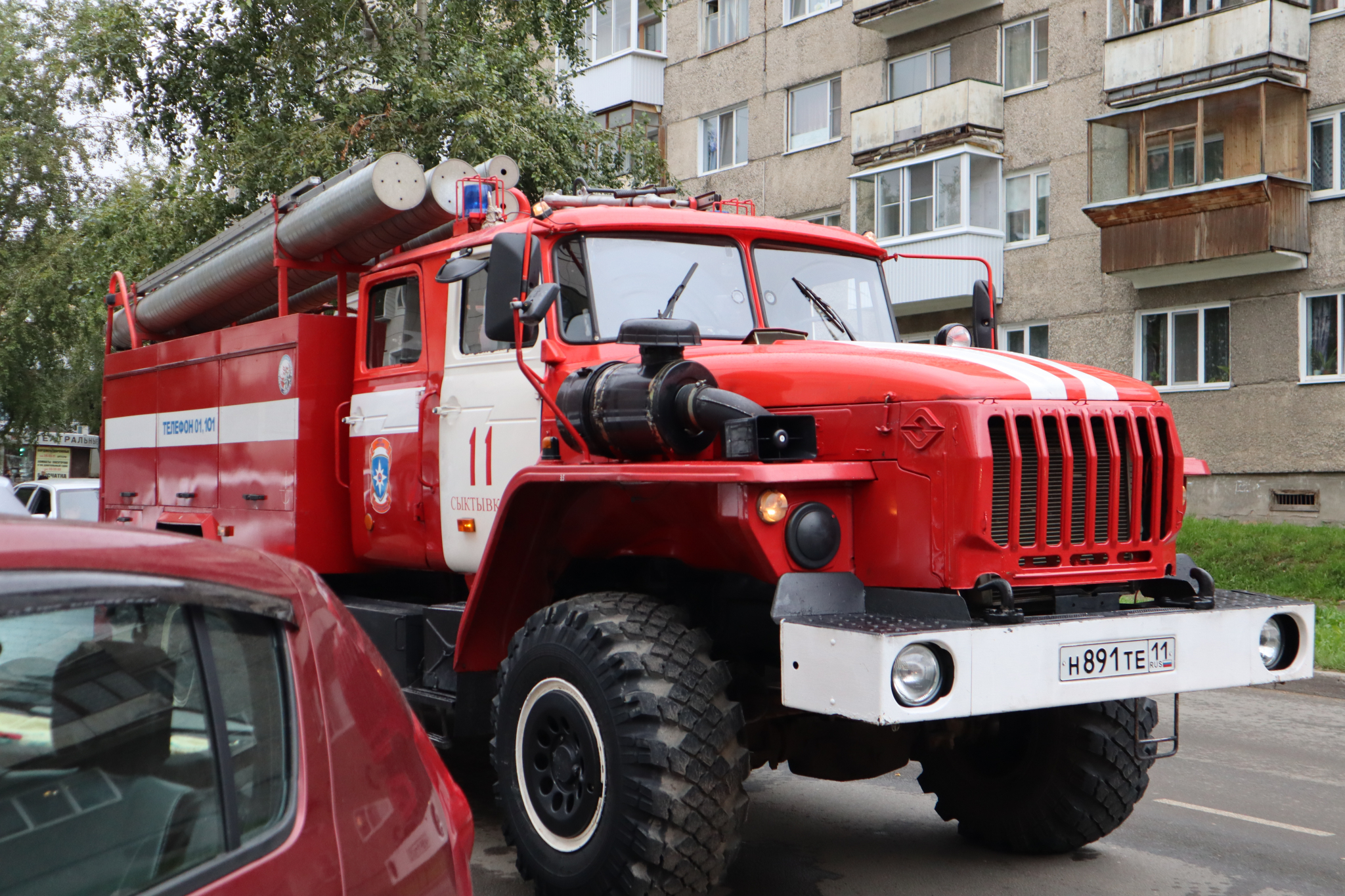 Появились подробности пожара на улице Первомайской в Сыктывкаре (фото)