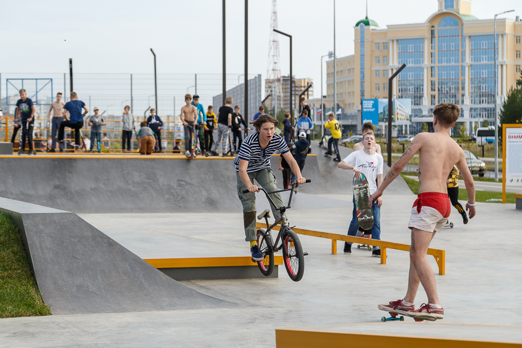 В Коми открылся крупнейший скейт-парк республики