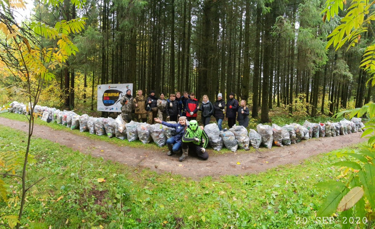 Экоактивисты Сыктывкара собрали 150 мешков мусора за день (фото)