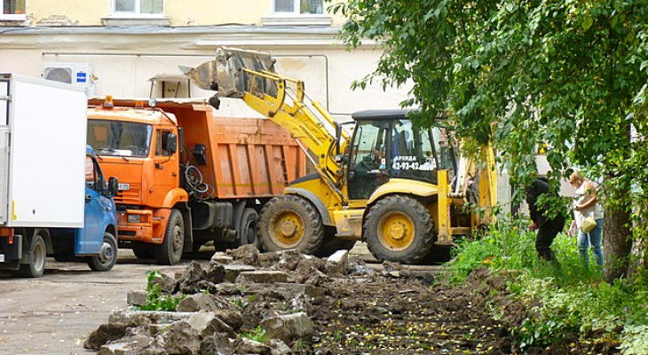 В Сыктывкаре отремонтируют дворы за 32 миллиона рублей