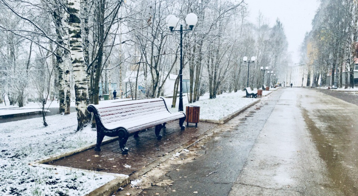 Погода в Сыктывкаре на 17 октября: снова снегопад