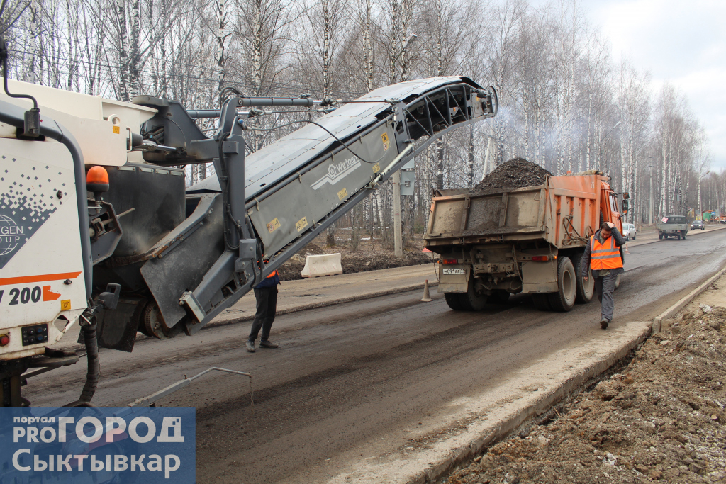 В Республике Коми отремонтируют 54 километра дорог до конца года