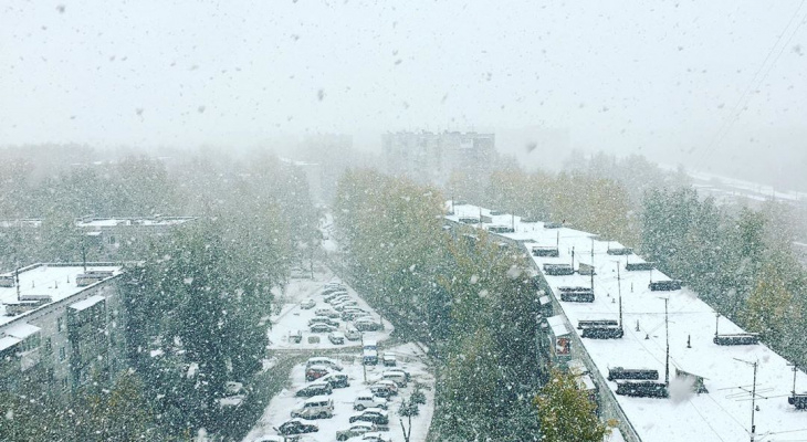 Погода в Сыктывкаре на 25 октября: мокрый снег и западный ветер
