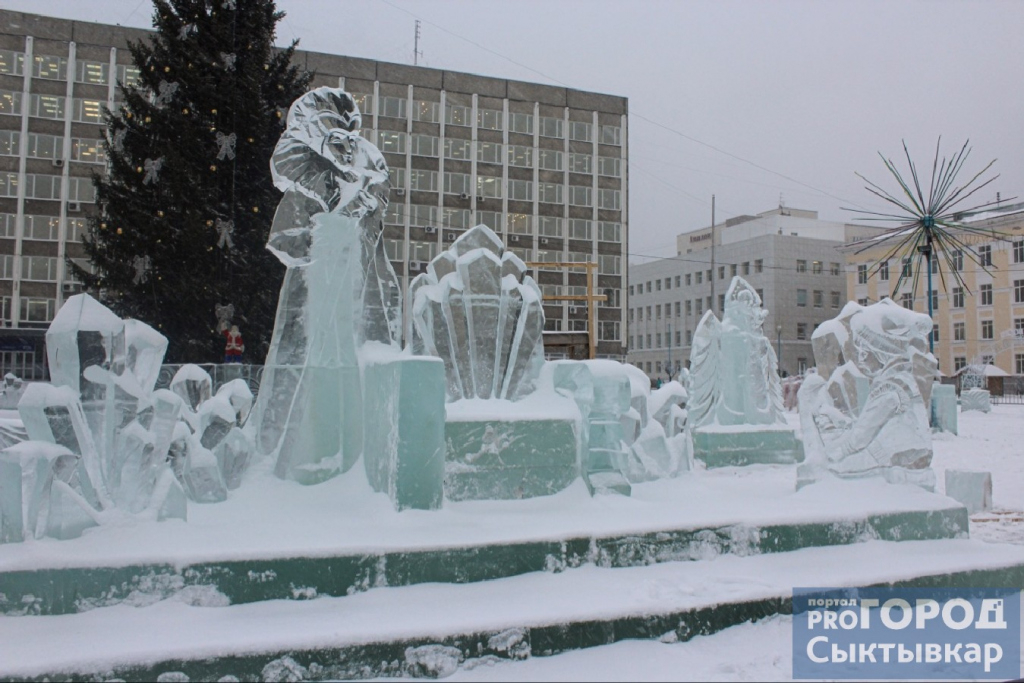 Выяснилось, каким будет ледовый городок на главной площади Сыктывкара