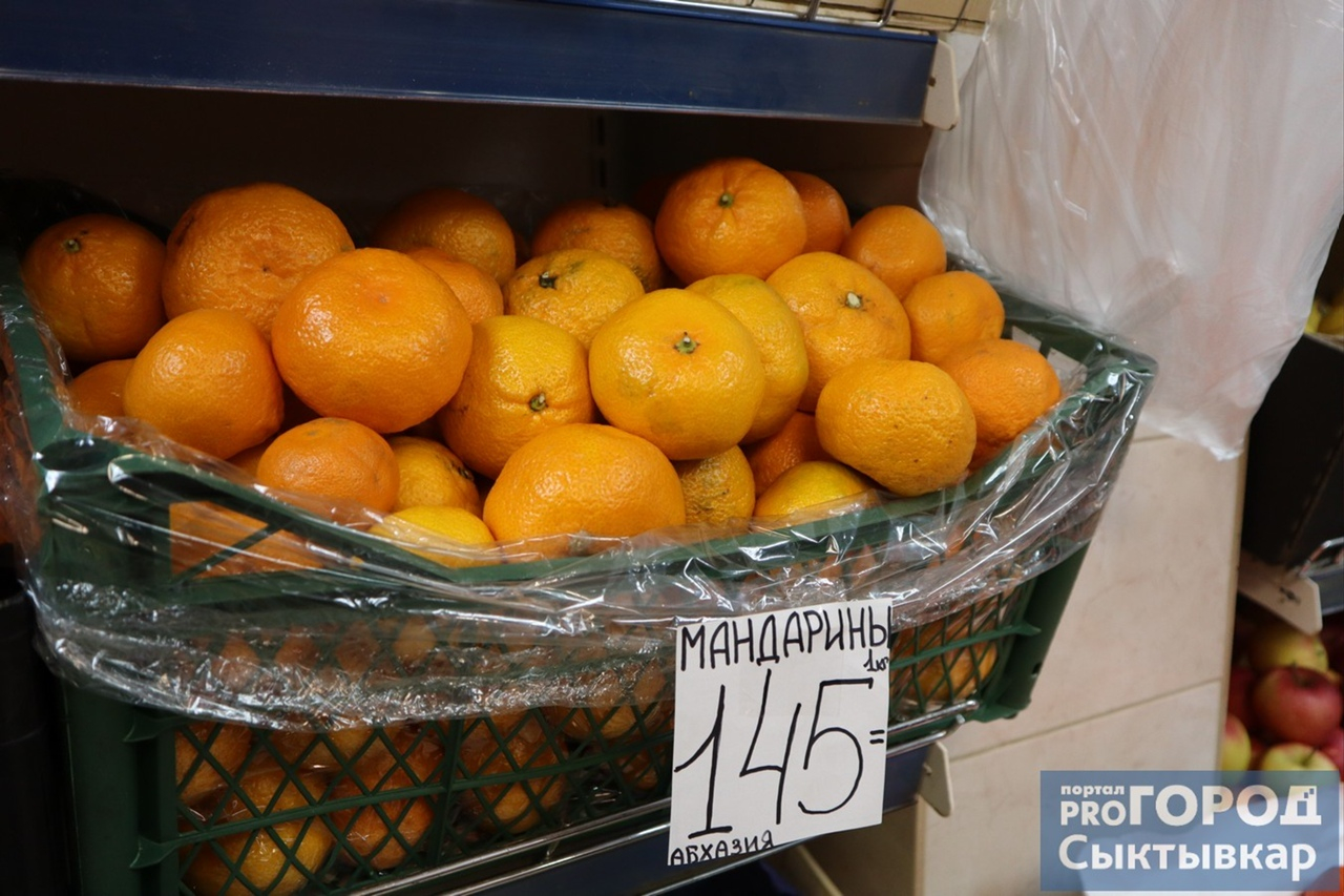 Сколько стоят мандарины в магазинах Сыктывкара: обзор цен