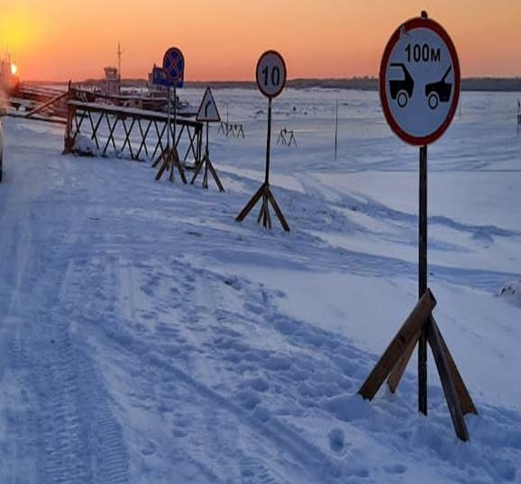В Коми открыли 67 ледовых переправ