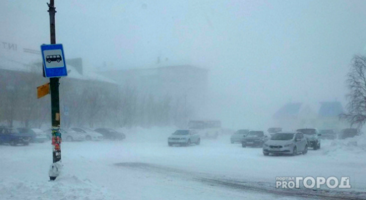 На Коми обрушится мощный снегопад: МЧС объявляет штормовое предупреждение