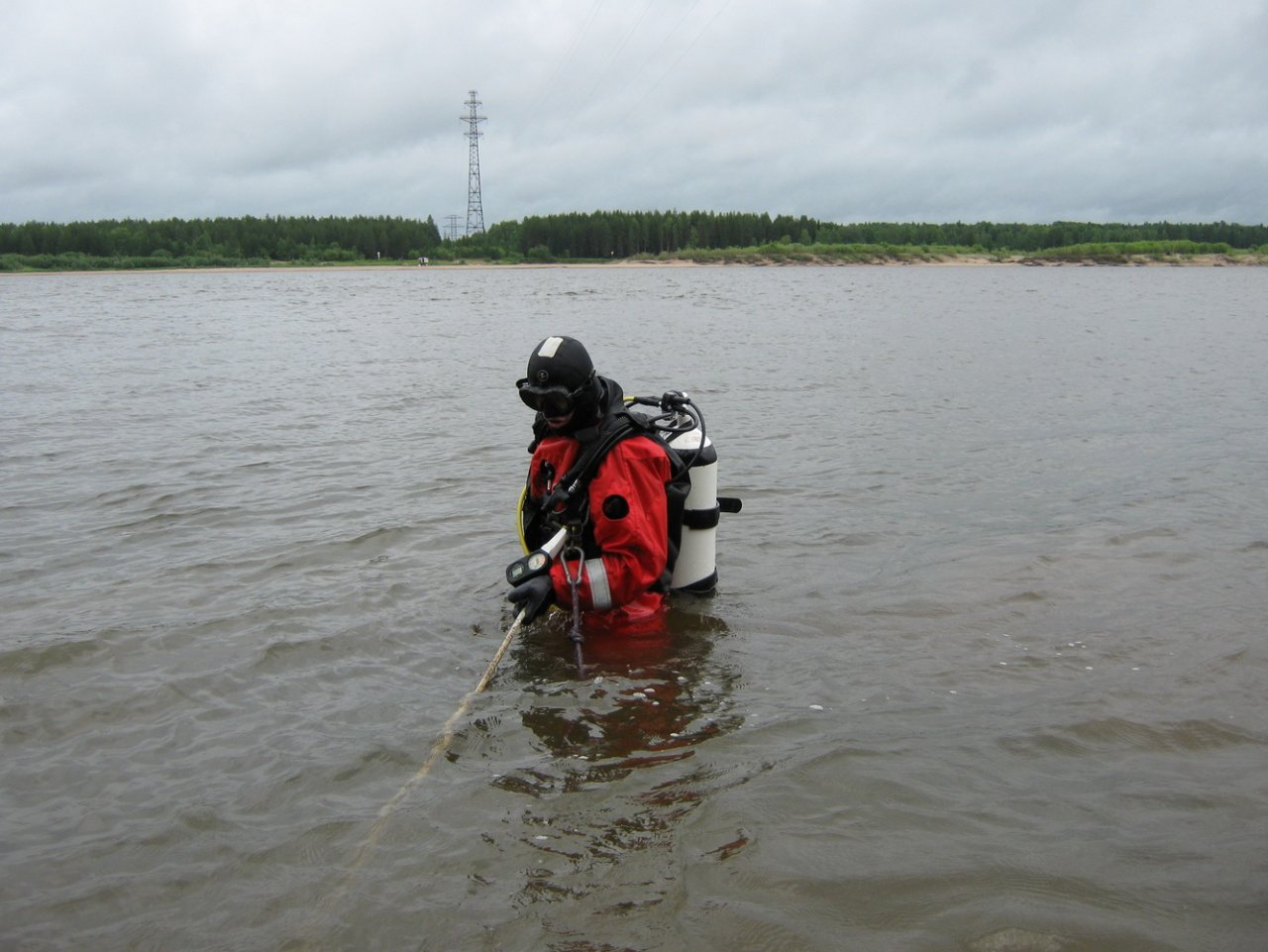 Подводные связисты «Ростелекома» на Северо-Западе за год провели под водой более тысячи часов