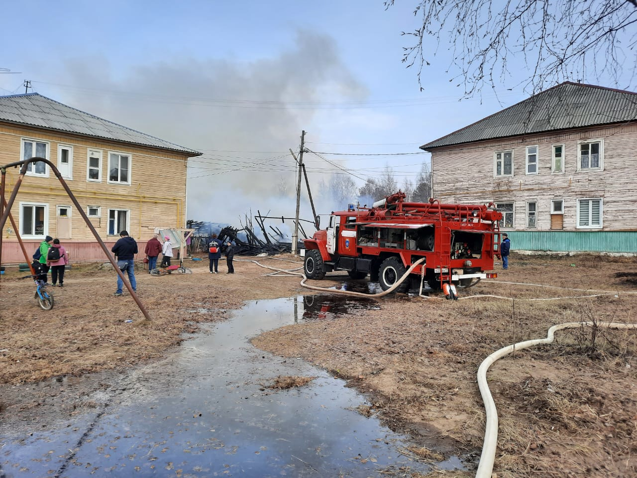 В Сыктывкаре нашли причастного к разрушительному пожару в Краснозатонском