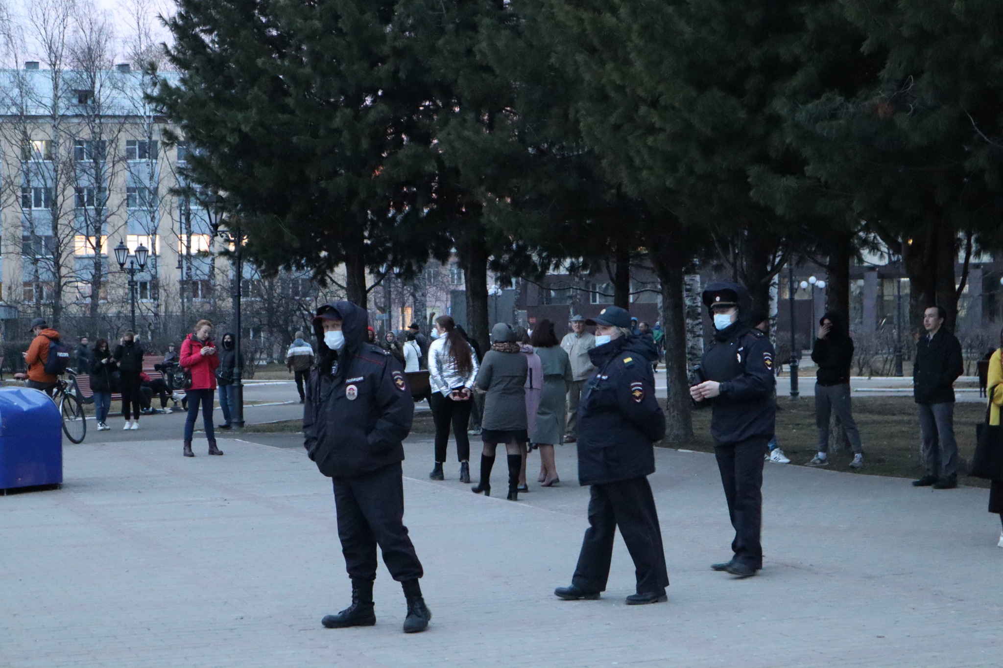 Фоторепортаж: как прошла протестная акция в Сыктывкаре