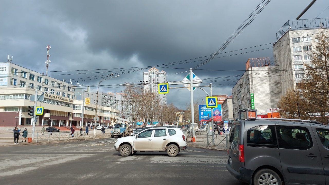 Погода в Сыктывкаре на 27 апреля: дожди и западный ветер