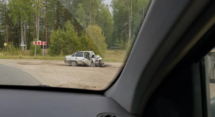 Появились подробности жесткого ДТП на трассе Сыктывкар-Ухта