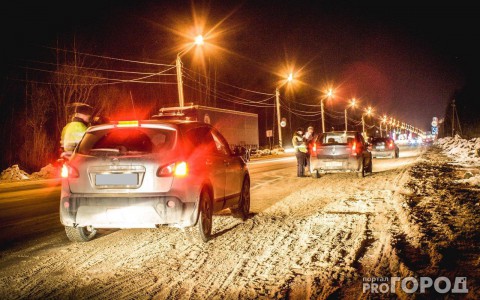 Рейд в Сыктывкаре: водитель Nissan Qashqai не хотел предъявлять документы (фото, видео)