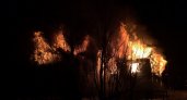 В Сыктывкаре сгорел дом: один человек в реанимации