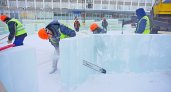 Выяснилось, куда увозят лед от новогодних фигур с площади Сыктывкара