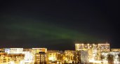 В ночном небе Сыктывкара заметили завораживающее северное сияние