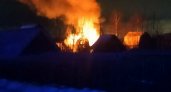 В сыктывкарском поселке ночью произошел пожар
